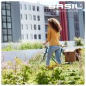 Sakwa miejska podwójna BASIL CITY DOUBLE PANNIER BAG 28-32L, Universal Bridge System, wodoodporna grey melee (NEW)