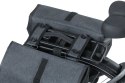 Sakwa miejska podwójna BASIL URBAN DRY DOUBLE BAG MIK 50L, MIK Sysytem (ready to go) 100% wodoodporna charcoal melee (NEW)