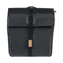 Sakwa miejska podwójna BASIL URBAN DRY DOUBLE BAG MIK 50L, MIK Sysytem (ready to go), 100% wodoodporna matt black (NEW)