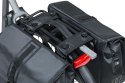 Sakwa miejska podwójna BASIL URBAN DRY DOUBLE BAG MIK 50L, MIK Sysytem (ready to go), 100% wodoodporna matt black (NEW)