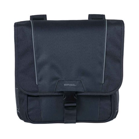 Sakwa miejska pojedyncza BASIL SPORT DESIGN MULTI 32L, wodoodporny poliester, graphite (bez wspornika) (NEW) Sakwa miejska pojedyncza BASIL SPORT DESIGN MULTI 32L, wodoodporny poliester, graphite (bez wspornika) (NEW)