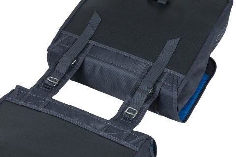 Sakwa miejska pojedyncza BASIL SPORT DESIGN MULTI 32L, wodoodporny poliester, graphite (bez wspornika) (NEW) Sakwa miejska pojedyncza BASIL SPORT DESIGN MULTI 32L, wodoodporny poliester, graphite (bez wspornika) (NEW)