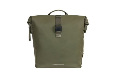 Sakwa podwówjna BASIL SOHO DOUBLE PANNIER BAG NORDLICHT Universal Bridge System 41L, 100% wodoodporna moss green oświetlenie Nor Sakwa podwówjna BASIL SOHO DOUBLE PANNIER BAG NORDLICHT Universal Bridge System 41L, 100% wodoodporna moss green oświetlenie Nor