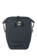 Sakwa pojedyncza BASIL NAVIGATOR WATERPROOF SINGLE PANNIER BAG L 25-31 L, Hook On System, wodoodporna, black (NEW)