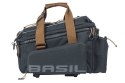 Torba na bagażnik BASIL MILES TRUNKBAG XL PRO MIK 9-36L, MIK System (ready to go, 100% wodoodporna black slate (NEW)
