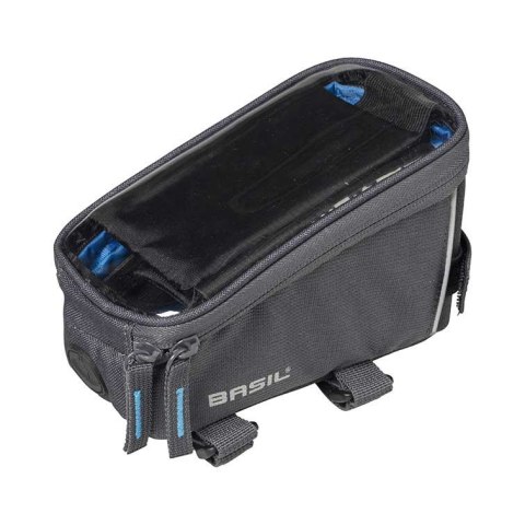 Torba na ramę BASIL SPORT DESIGN FRAME BAG + RAINCOVER 1L, wodoodporna graphite (NEW) Torba na ramę BASIL SPORT DESIGN FRAME BAG + RAINCOVER 1L, wodoodporna graphite (NEW)