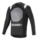 Koszulka długi rękaw ALPINESTARS A-SUPRA OSCAR LS JERSEY, Black - roz. XXL (NEW) (LIMITED EDITION)