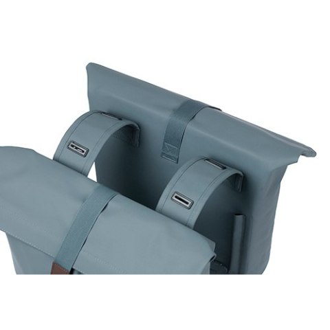 Sakwa miejska podwójna BASIL CITY DOUBLE PANNIER BAG 28-32L, Universal Bridge System, graphite blue (NEW) Sakwa miejska podwójna BASIL CITY DOUBLE PANNIER BAG 28-32L, Universal Bridge System, graphite blue (NEW)