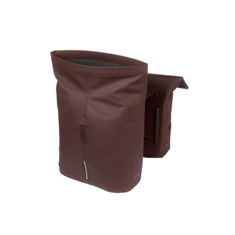 Sakwa miejska podwójna BASIL CITY DOUBLE PANNIER BAG MIK 28-32L, MIK System (ready to go), roasted brown (NEW) Sakwa miejska podwójna BASIL CITY DOUBLE PANNIER BAG MIK 28-32L, MIK System (ready to go), roasted brown (NEW)