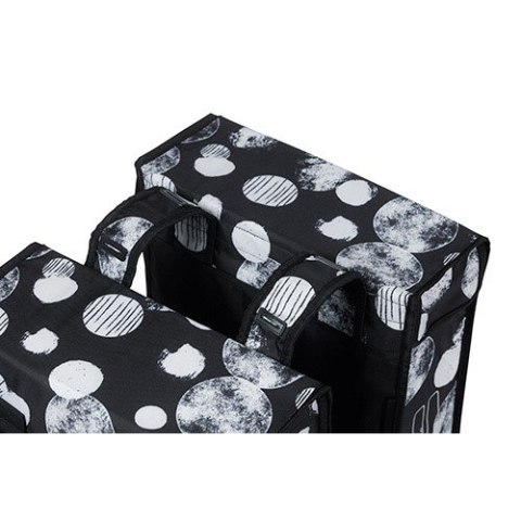 Sakwa miejska podwójna BASIL MARA XL SPHERE 35L, Universal Bridge System, wodoodporna black grey (NEW) Sakwa miejska podwójna BASIL MARA XL SPHERE 35L, Universal Bridge System, wodoodporna black grey (NEW)