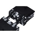 Sakwa miejska podwójna BASIL MARA XL SPHERE 35L, Universal Bridge System, wodoodporna black grey (NEW)