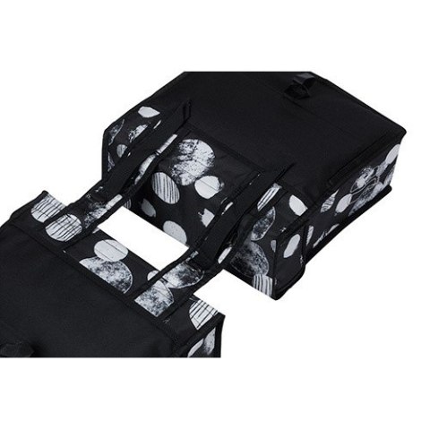 Sakwa miejska podwójna BASIL MARA XL SPHERE 35L, Universal Bridge System, wodoodporna black grey (NEW) Sakwa miejska podwójna BASIL MARA XL SPHERE 35L, Universal Bridge System, wodoodporna black grey (NEW)