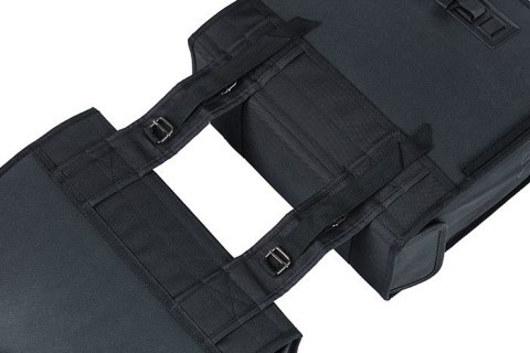 Sakwa miejska podwójna BASIL TOUR DOUBLE PANNIER BAG XL 35L, Universal Bridge System, wodoodporna black (NEW) Sakwa miejska podwójna BASIL TOUR DOUBLE PANNIER BAG XL 35L, Universal Bridge System, wodoodporna black (NEW)