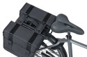 Sakwa miejska podwójna BASIL TOUR DOUBLE PANNIER BAG MIK 28L, MIK System (ready to go) wodoodporna black (NEW)