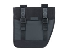 Sakwa miejska podwójna BASIL TOUR XL WATERPROOF DOUBLE PANNIER BAG 35L, Universal Bridge System, wodoodporna black (NEW)