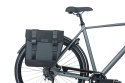 Sakwa miejska podwójna BASIL TOUR WATERPROOF DOUBLE PANNIER BAG 28L, Universal Bridge System, wodoodporna black (NEW)