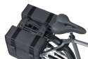 Sakwa miejska podwójna BASIL TOUR WATERPROOF DOUBLE PANNIER BAG MIK 28L, MIK System (ready to go) wodoodporna black (NEW)