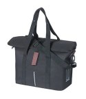 Sakwa miejska pojedyncza BASIL CITY BICYCLE HANDBAG 8-11L, KF-Hook System, wodoodporna black (NEW)