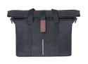 Sakwa miejska pojedyncza BASIL CITY BICYCLE HANDBAG 8-11L, KF-Hook System, wodoodporna black (NEW)