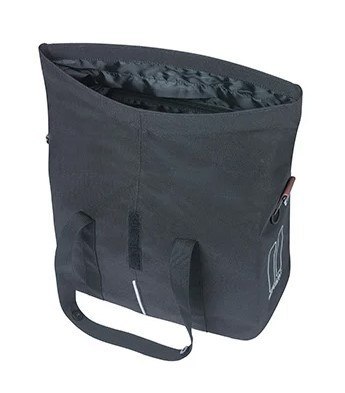 Sakwa miejska pojedyncza BASIL CITY BICYCLE HANDBAG 8-11L, KF-Hook System, wodoodporna black (NEW) Sakwa miejska pojedyncza BASIL CITY BICYCLE HANDBAG 8-11L, KF-Hook System, wodoodporna black (NEW)