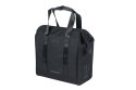 Sakwa miejska pojedyncza BASIL GRAND BICYCLE SHOPPER 23L, Hook On System, wodoodporna black (NEW)