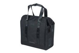 Sakwa miejska pojedyncza BASIL GRAND BICYCLE SHOPPER 23L, Hook On System, wodoodporna black (NEW)