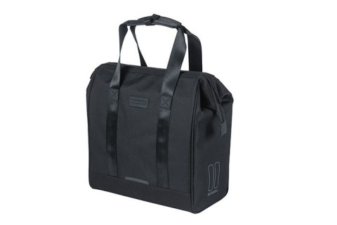 Sakwa miejska pojedyncza BASIL GRAND BICYCLE SHOPPER 23L, Hook On System, wodoodporna black (NEW) Sakwa miejska pojedyncza BASIL GRAND BICYCLE SHOPPER 23L, Hook On System, wodoodporna black (NEW)