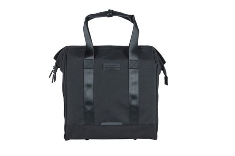 Sakwa miejska pojedyncza BASIL GRAND BICYCLE SHOPPER 23L, Hook On System, wodoodporna black (NEW) Sakwa miejska pojedyncza BASIL GRAND BICYCLE SHOPPER 23L, Hook On System, wodoodporna black (NEW)