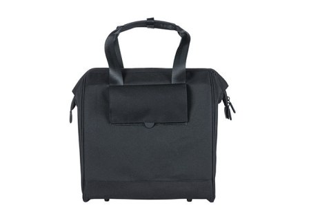 Sakwa miejska pojedyncza BASIL GRAND BICYCLE SHOPPER 23L, Hook On System, wodoodporna black (NEW) Sakwa miejska pojedyncza BASIL GRAND BICYCLE SHOPPER 23L, Hook On System, wodoodporna black (NEW)