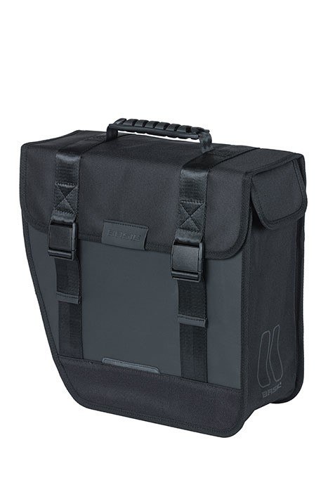 Sakwa miejska pojedyncza BASIL TOUR WATERPROOF SINGLE PANNIER BAG LEFT 14L, Hook On System, wodoodporna left black (NEW) Sakwa miejska pojedyncza BASIL TOUR WATERPROOF SINGLE PANNIER BAG LEFT 14L, Hook On System, wodoodporna left black (NEW)