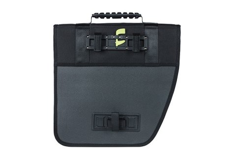 Sakwa miejska pojedyncza BASIL TOUR WATERPROOF SINGLE PANNIER BAG LEFT 14L, Hook On System, wodoodporna left black (NEW) Sakwa miejska pojedyncza BASIL TOUR WATERPROOF SINGLE PANNIER BAG LEFT 14L, Hook On System, wodoodporna left black (NEW)