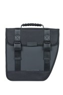 Sakwa miejska pojedyncza BASIL TOUR WATERPROOF SINGLE PANNIER BAG RIGHT 14L, Hook On System, wodoodporna right black (NEW)