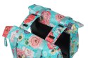 Sakwa podwójna na bagażnik BASIL BLOOM FIELD DOUBLE PANNIER BAG 28-35L, Universal Bridge System, sky blue (NEW)