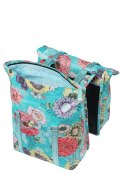 Sakwa podwójna na bagażnik BASIL BLOOM FIELD DOUBLE PANNIER BAG 28-35L, Universal Bridge System, sky blue (NEW)