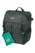 Sakwa pojedyncza BASIL DISCOVERY 365D SINGLE PANNIER BAG L 20L, Hook On System, wodoodporna black melee (NEW)