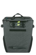 Sakwa pojedyncza BASIL DISCOVERY 365D SINGLE PANNIER BAG L 20L, Hook On System, wodoodporna black melee (NEW)
