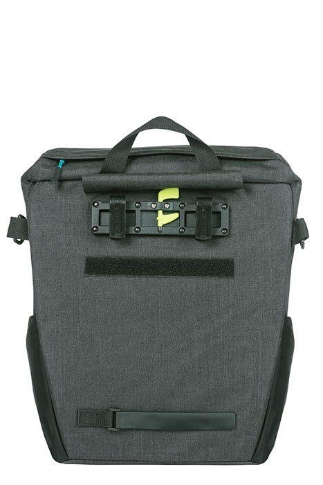 Sakwa pojedyncza BASIL DISCOVERY 365D SINGLE PANNIER BAG L 20L, Hook On System, wodoodporna black melee (NEW) Sakwa pojedyncza BASIL DISCOVERY 365D SINGLE PANNIER BAG L 20L, Hook On System, wodoodporna black melee (NEW)