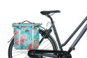 Torba na bagażnik BASIL BLOOM FIELD DOUBLE PANNIER BAG MIK 28-35L, MIK System (ready to go) sky blue (NEW)