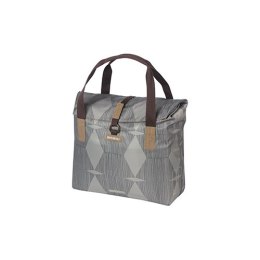 Torba na bagażnik BASIL ELEGANCE BICYCLE SHOPPER 20-26L Hook On System, wodoodporna chateau taupe (NEW)