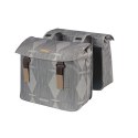 Torba na bagażnik BASIL ELEGANCE DOUBLE PANNIER BAG 40-49 Universal Bridge System, wodoodporna chateau taupe (NEW)