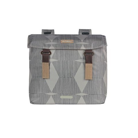 Torba na bagażnik BASIL ELEGANCE DOUBLE PANNIER BAG 40-49 Universal Bridge System, wodoodporna chateau taupe (NEW) Torba na bagażnik BASIL ELEGANCE DOUBLE PANNIER BAG 40-49 Universal Bridge System, wodoodporna chateau taupe (NEW)