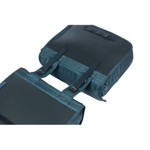 Torba na bagażnik BASIL ELEGANCE DOUBLE PANNIER BAG 40-49 Universal Bridge System, wodoodporna estate blue (NEW) Torba na bagażnik BASIL ELEGANCE DOUBLE PANNIER BAG 40-49 Universal Bridge System, wodoodporna estate blue (NEW)