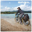 Torba na bagażnik BASIL MILES TARPAULIN TRUNKBAG 7L, 100% wodoodporna black orange (NEW)
