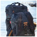Torba na bagażnik BASIL MILES TARPAULIN TRUNKBAG 7L, 100% wodoodporna black orange (NEW)