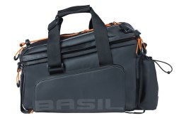 Torba na bagażnik BASIL MILES TARPAULIN TRUNKBAG XL PRO 9-36L, 100% wodoodporna black orange (bez płytki mocującej) (NEW)