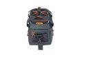 Torba na bagażnik BASIL MILES TARPAULIN TRUNKBAG MIK 7L, MIK System (ready to go), 100% wodoodporna black orange (NEW)