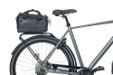 Torba na bagażnik BASIL MILES TARPAULIN TRUNKBAG MIK 7L, MIK System (ready to go), 100% wodoodporna black orange (NEW)