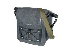 Torba na kierownicę BASIL NAVIGATOR STORM KF HANDLEBAR BAG 10-11L, wodoodporna, grey black (NEW)