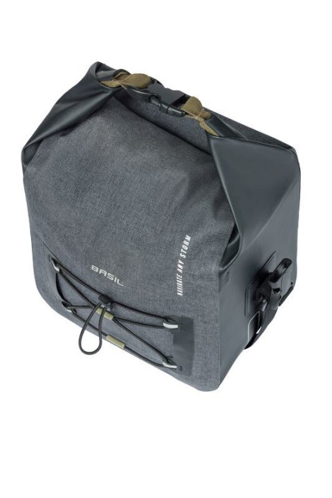 Torba na kierownicę BASIL NAVIGATOR STORM KF HANDLEBAR BAG 10-11L, wodoodporna, grey black (NEW) Torba na kierownicę BASIL NAVIGATOR STORM KF HANDLEBAR BAG 10-11L, wodoodporna, grey black (NEW)