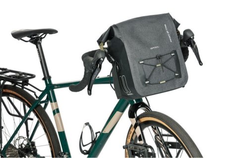 Torba na kierownicę BASIL NAVIGATOR STORM KF HANDLEBAR BAG 10-11L, wodoodporna, grey black (NEW) Torba na kierownicę BASIL NAVIGATOR STORM KF HANDLEBAR BAG 10-11L, wodoodporna, grey black (NEW)